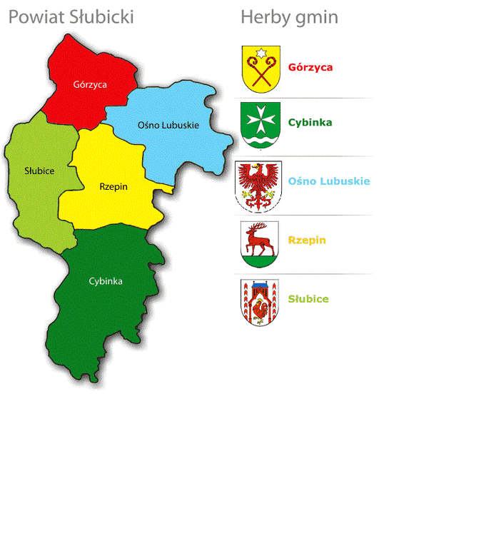 mapa powiatu